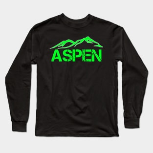 Aspen Colorado Rocky Mountains Long Sleeve T-Shirt